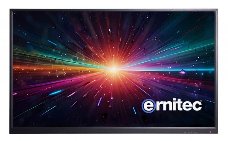 Ernitec 55" 4K 24/7 surveillance monitor